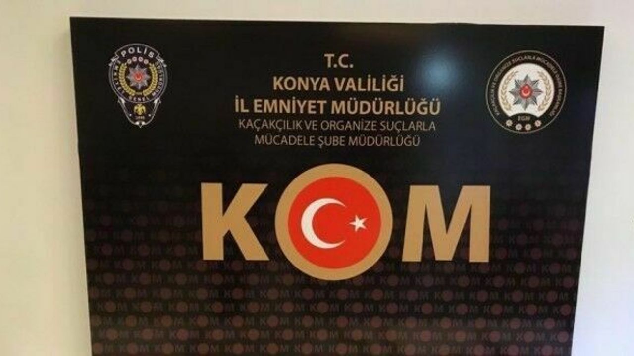 Konya’da 11 bin 700 uyuşturucu hap ele geçirildi