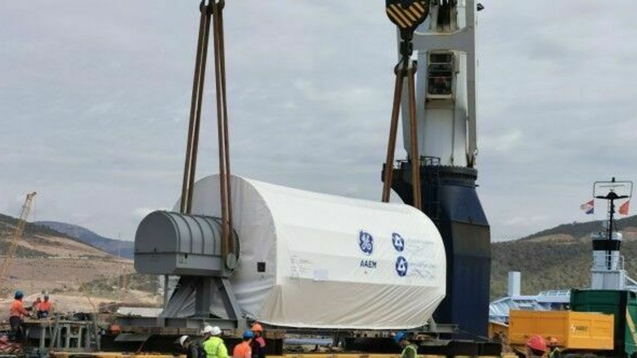 Akkuyu NGS’nin 1. ünitesi için üretilen silindir rotoru sahaya ulaştı