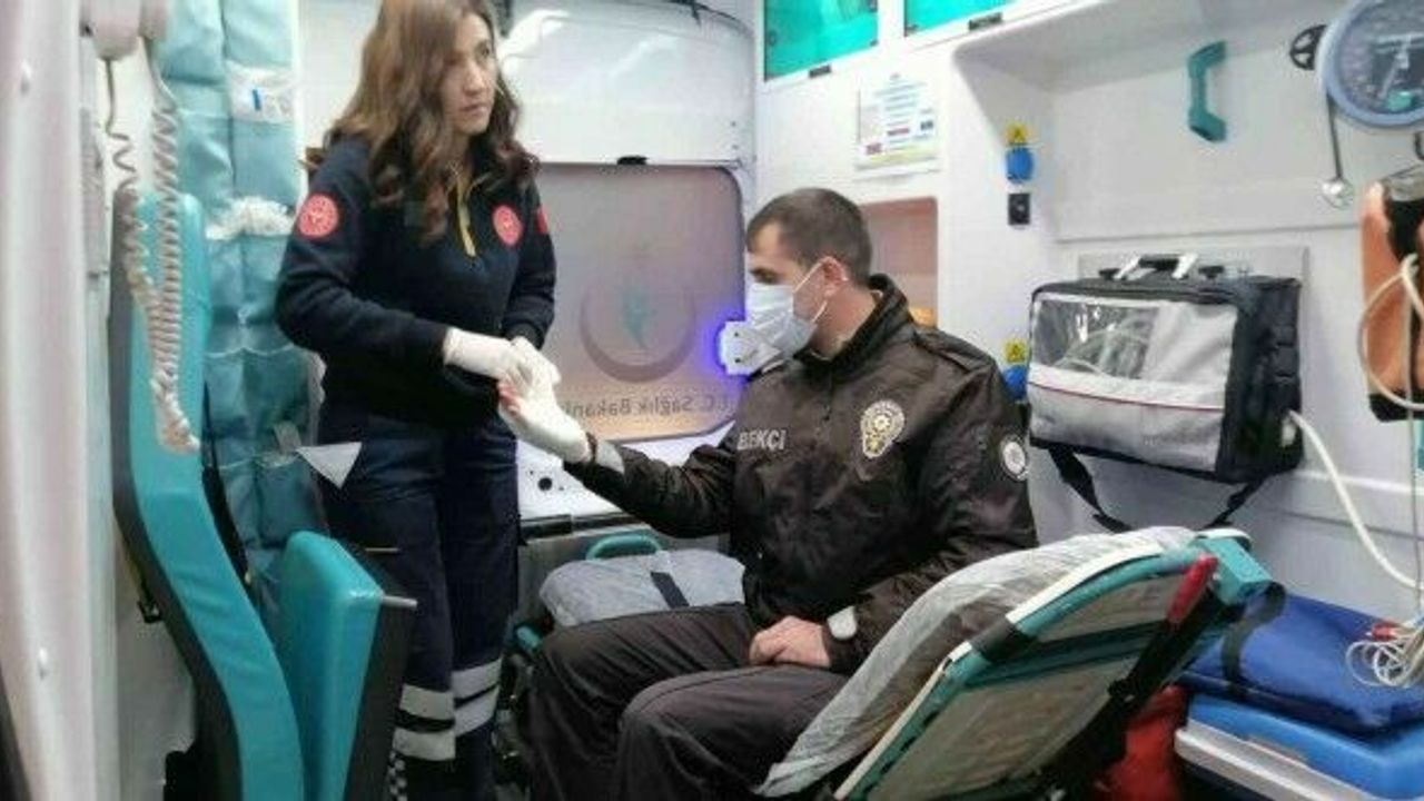 Gasp etmek istediği genci darp etti, bekçiyi bıçakladı, “Çek abi hatıra kalır” dedi