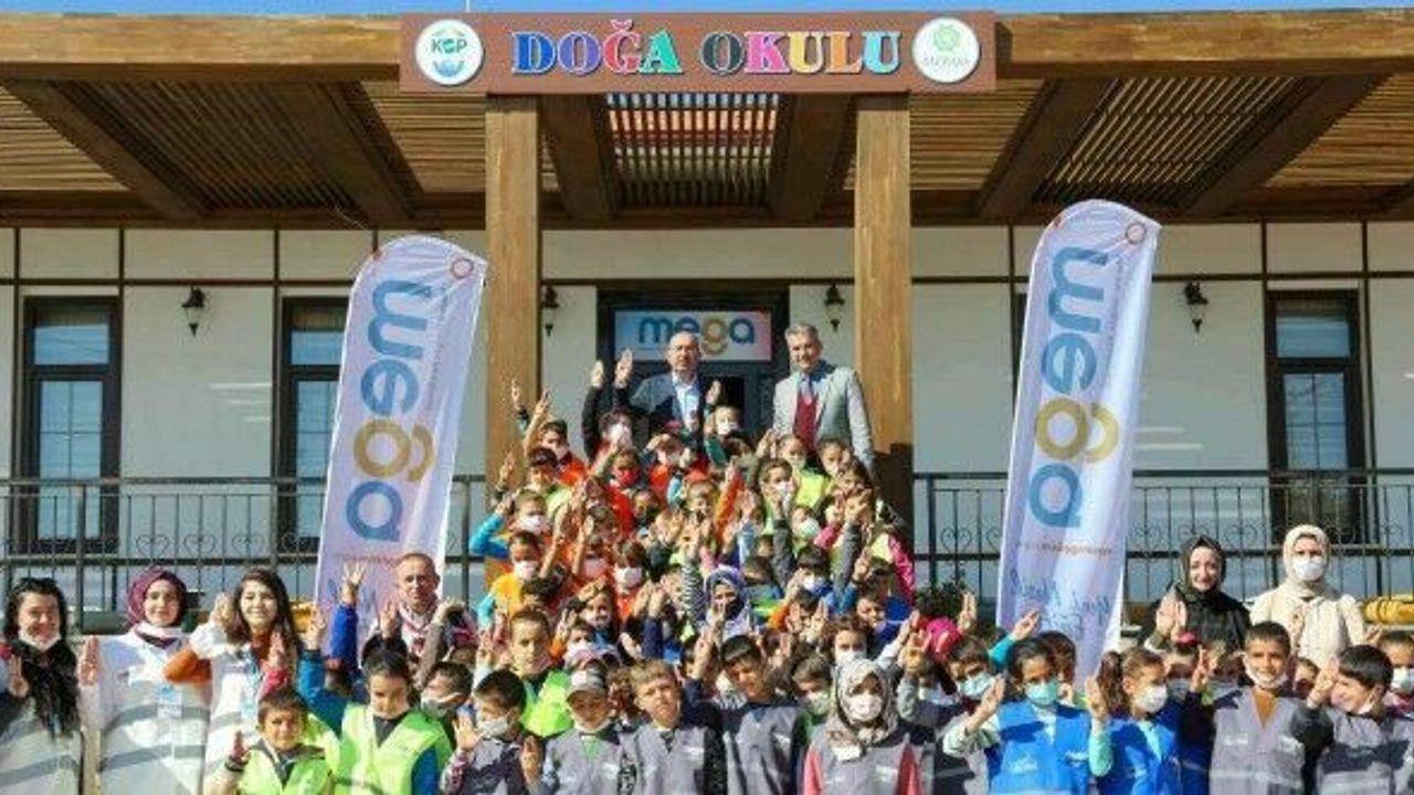 ‘Mega Doğa Okulu’ öğrencilere doğanın ve hayatın kapılarını aralıyor