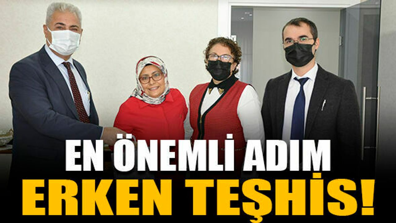 "Meme kanserinde en önemli adım erken teşhistir"