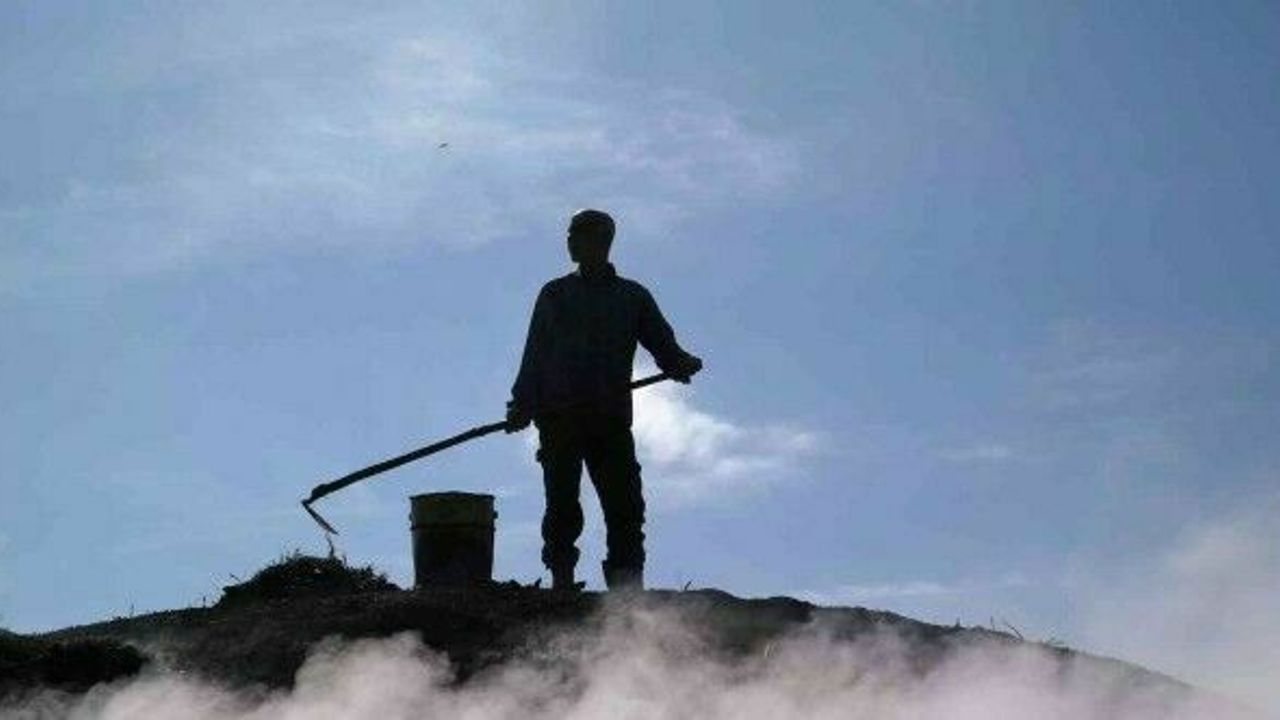 Mangal kömürü işçilerinin bin 400 rakımdaki zorlu mesaisi