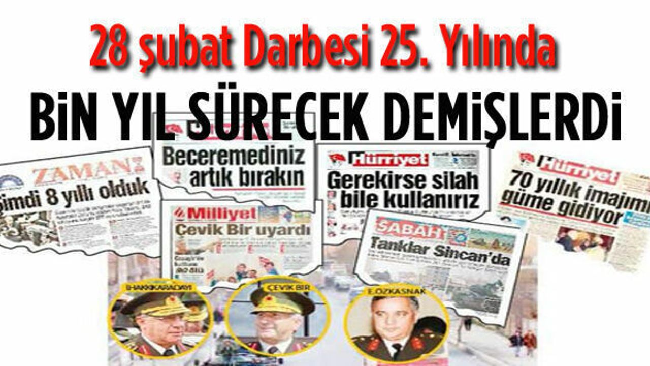 Bin Yıl sürmesi beklenen 28 şubat! - Karaman24 Haber - Karaman- Karaman haberleri