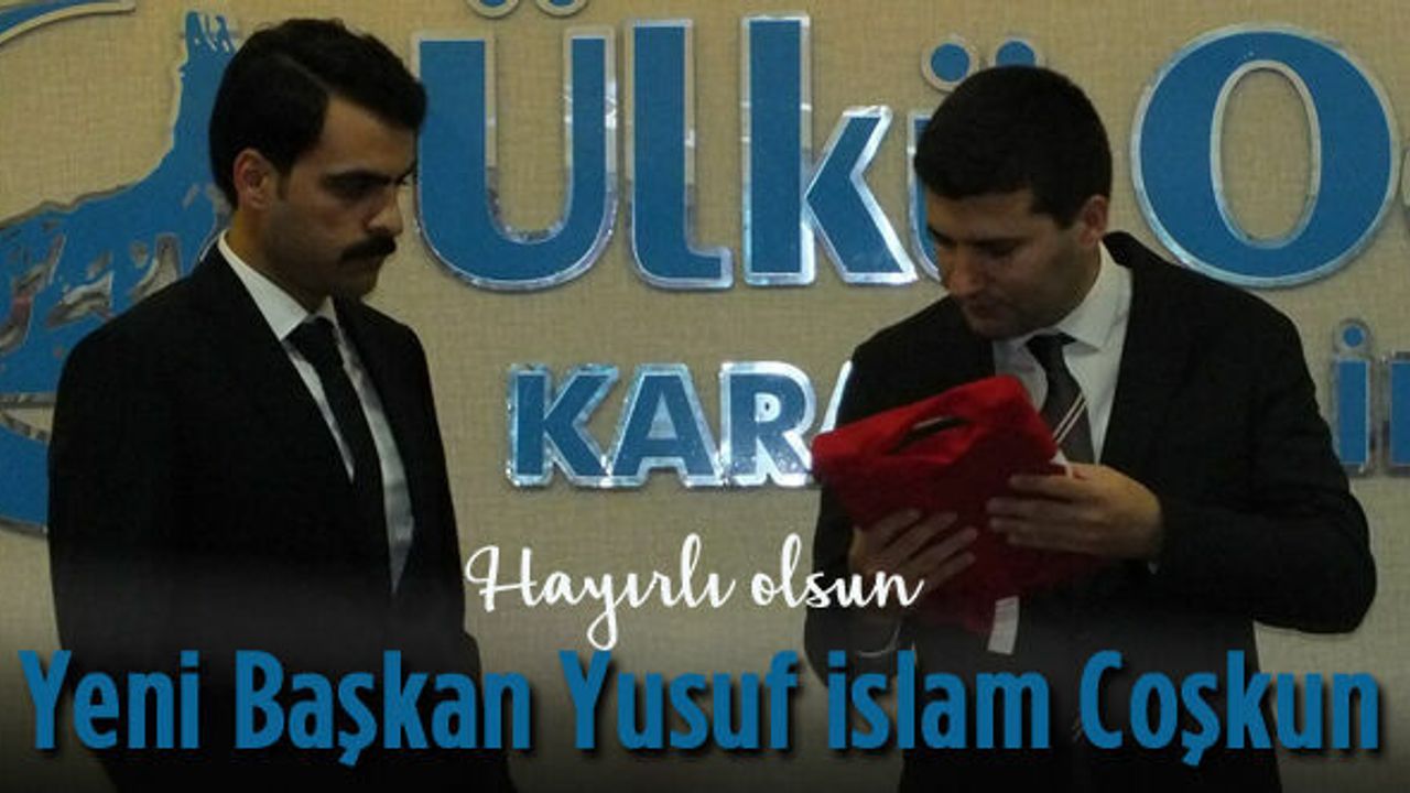 Ülkü Ocakları Başkanı Yusuf İslam Coşkun