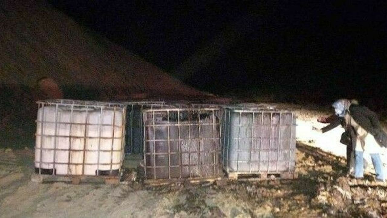 Konya’da çevreye kimyasal atık atan 4 kişi yakalandı