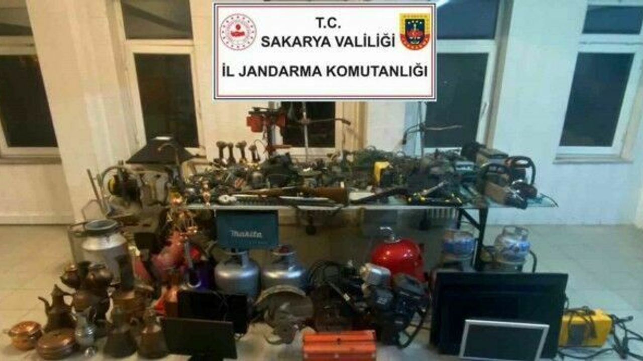 26 evde hırsızlık yapmışlardı, jandarma ekipleri yakaladı: 2 tutuklama