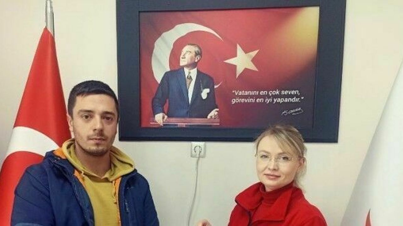 55 adet büyükbaş hayvanı depremzedeler için Kızılay’a bağışladılar