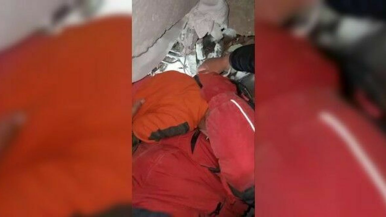 Adnan bebek 72 saat sonra kurtarıldı, arama kurtarma çalışanı gözyaşlarına boğuldu