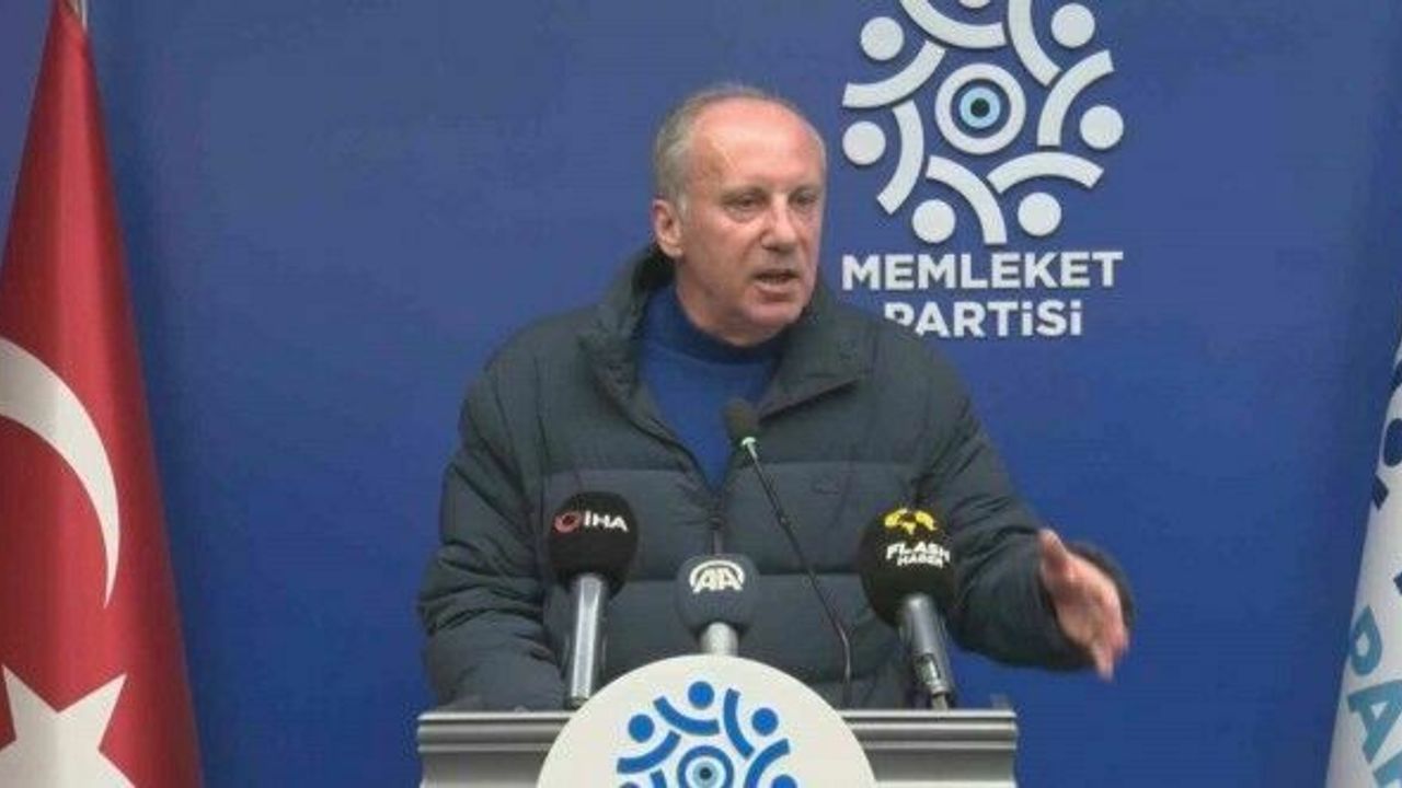 Memleket Partisi Genel Başkanı İnce: "Benim magazinle işim yok"