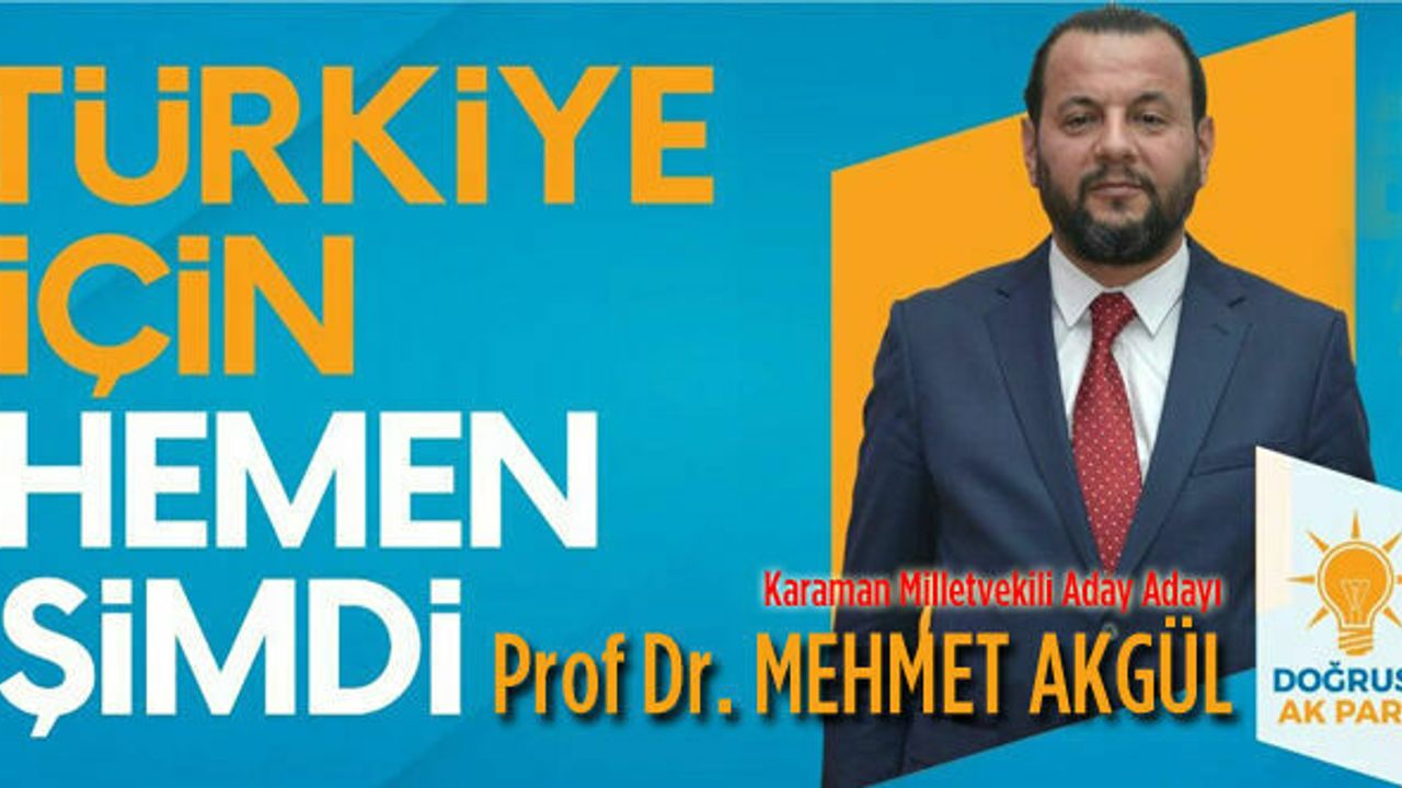 Mehmet Akgül hoca hizmete talip oldu