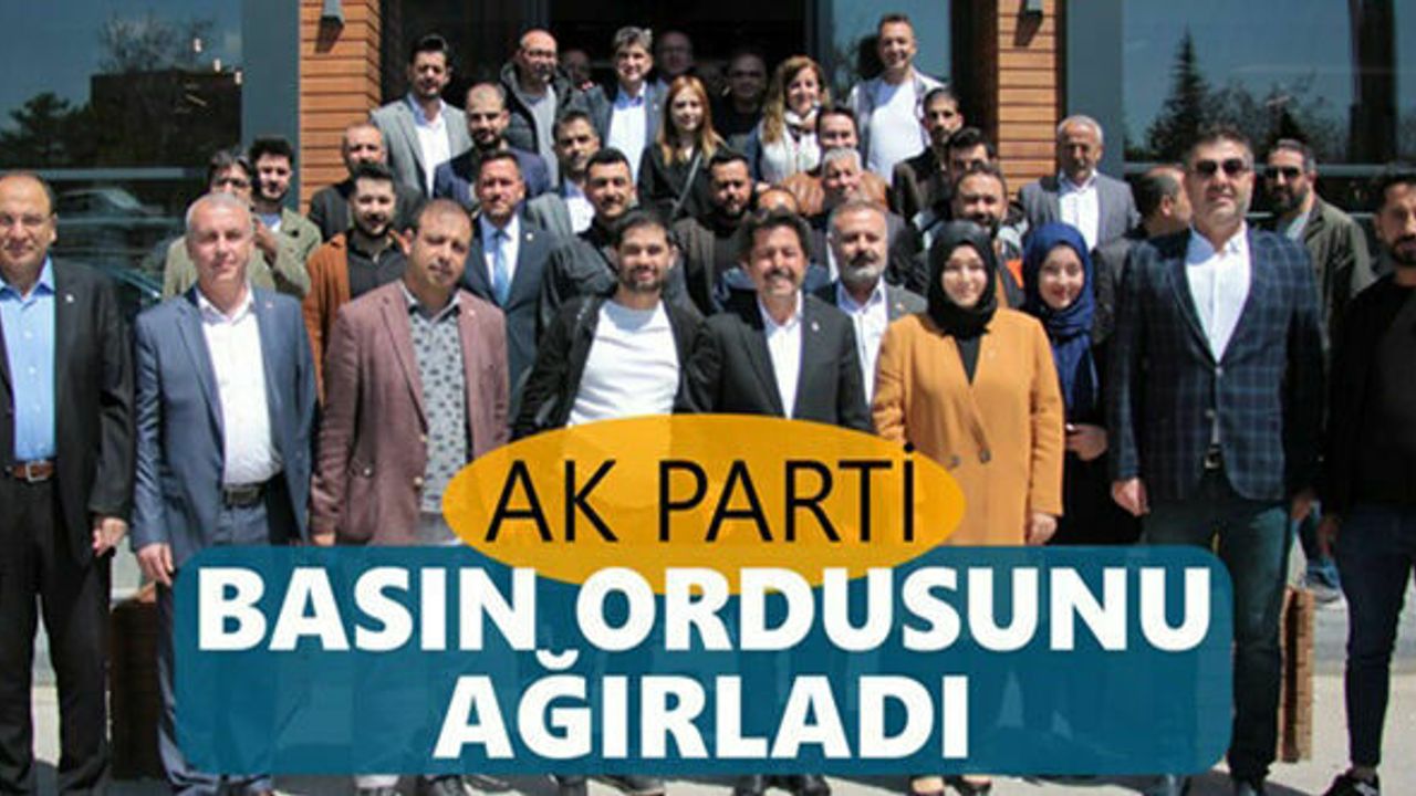 AK Parti 1 Mayıs İşçi Bayramında Basın Emekçileri ile Bir Araya Geldi