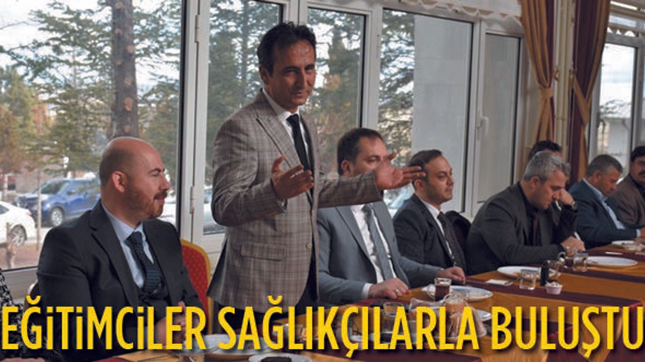 Eğitim Camiası İle Sağlık Camiası Kahvaltıda Buluştu