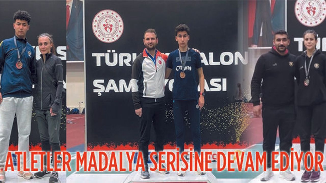 Karamanlı Atletler 5 Madalya ile döndü
