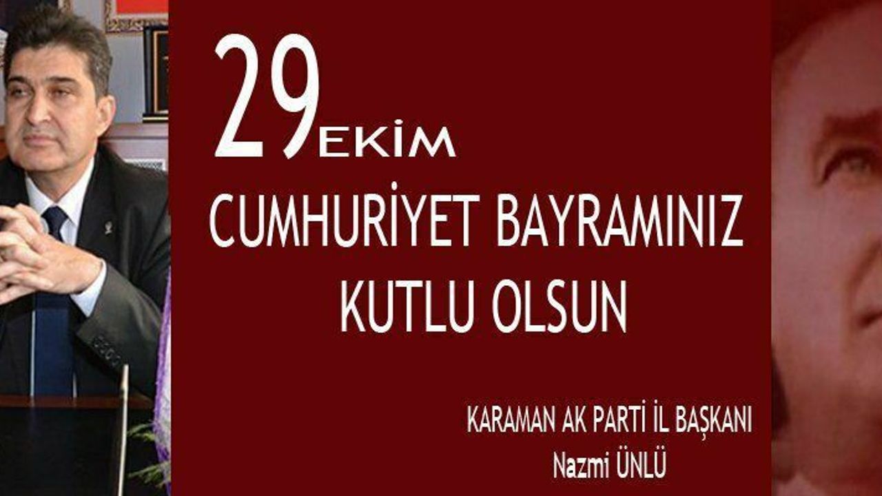 Cumhuriyetimizin 92. yıl dönümünü milletçe büyük bir gururla kutluyoruz.
