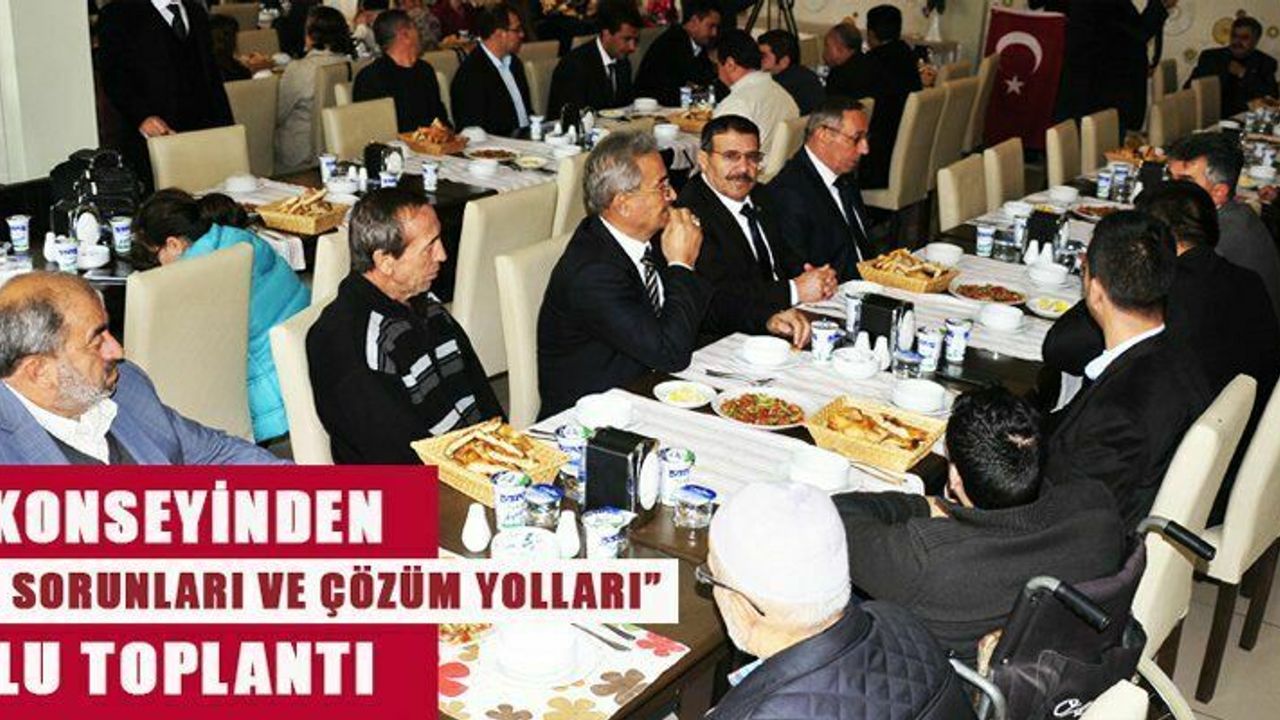 KENT KONSEYİNDEN “ENGELLİ SORUNLARI VE ÇÖZÜM YOLLARI” KONULU TOPLANTI