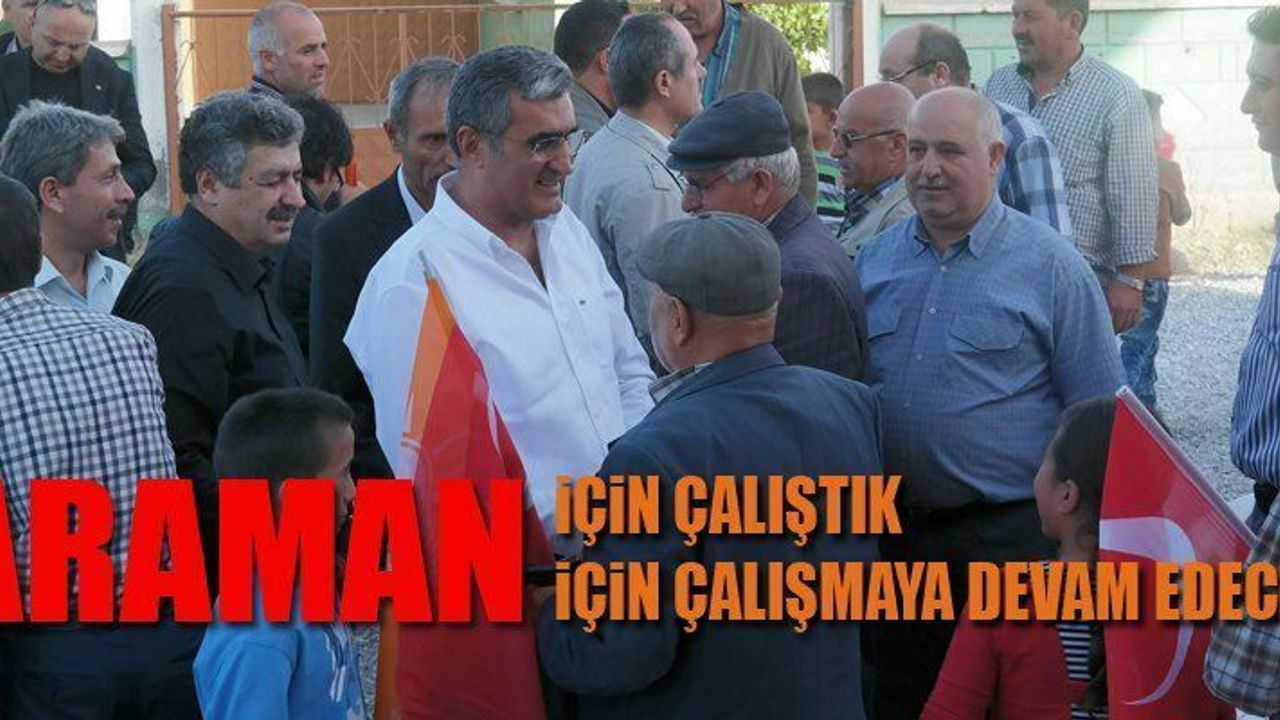 KONUK; ‘’KARAMANIMIZ İÇİN ÇALIŞTIK VE ÇALIŞMAYA DEVAM EDECEĞİZ’’