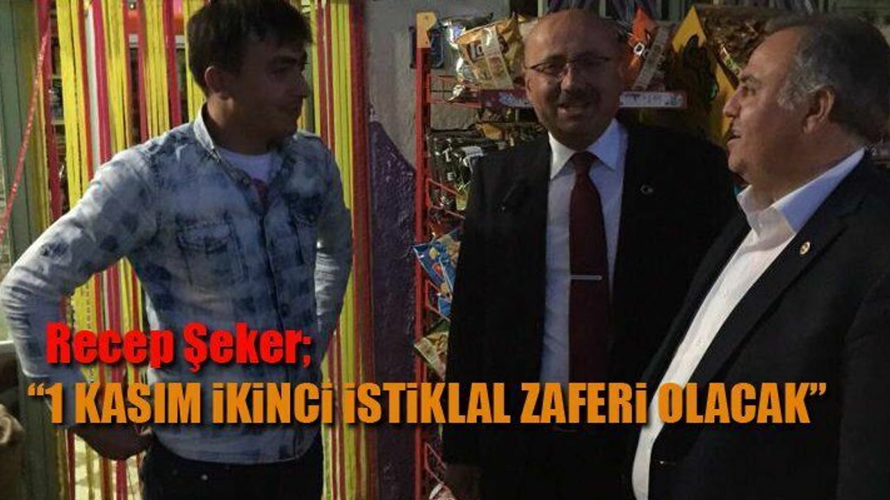 Recep Şeker Taşelinde Seçim Gezilerine Devam Ediyor
