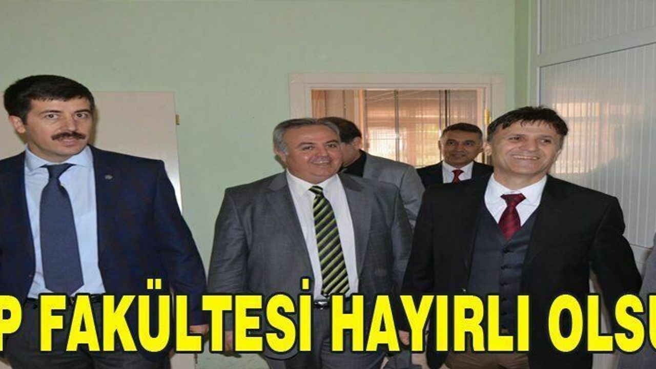 Şeker; ‘’Tıp Fakültesi’nin Karaman halkımıza hizmet vermesi için artık sayılı günler kaldı’’