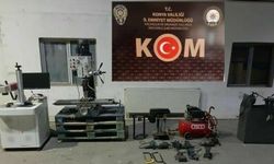 Merdiven altı silah imalathanesinden cephanelik çıktı