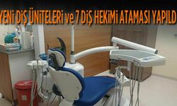 Diş Hastanesine Yeni üniteler
