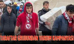 Deprem Bölgesine Taraftar Grubundan Destek