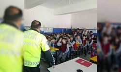 Hüyük’te öğrencilere trafik güvenliği eğitimi