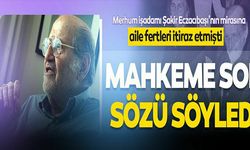 Eczacıbaşı'ndaki miras kavgasında mahkeme son sözü söyledi!