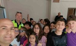 Ereğli’de trafik polisleri öğrencileri bilgilendirdi