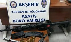 Evinde silahla yakalanan şüpheli, kardeşinin de gözaltına alınmasına neden oldu