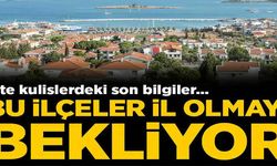 İl Olmayı Bekleyen İlçeler
