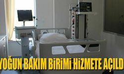 Yeni Yoğun Bakım açıldı