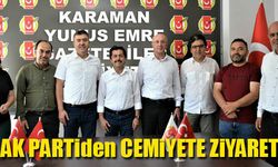 AK Parti Heyetinden Gazetecilere Ziyaret