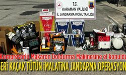 Kaçak tütüne Jandarma operasyonu