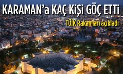 Karaman Göç alıyor