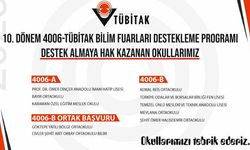 10 Okul TÜBİTAK desteği alacak