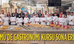 Gastronomi  kursu sona erdi