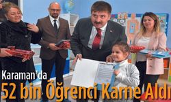 Öğrenciler Karne Aldı