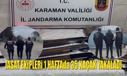 Jandarma 35 kişi yakaladı