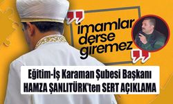 Şanlıtürk'ten Sert açıklama