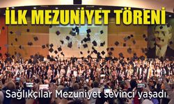 KMÜ'de ilk mezuniyet töreni sağlıkçılardan