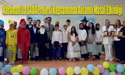 Masallar Sahneyle Buluştu, Öğrenciler Hayal Gücünü Konuşturdu