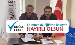 Doğru Cevap Karaman’da Eğitime Başlıyor