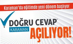 Türkiye'nin ilk ulusal kursu Doğru Cevap Karaman'da açılıyor
