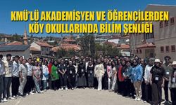 KMÜ’den Köy Okullarında Bilim Seferberliği