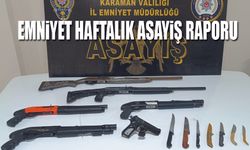 Karaman Emniyeti Haftalık denetim raporu