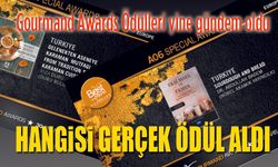 Gourmand World Cookbook ödülü bu sefer oldu