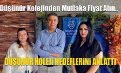 Düşünür Kolejinden Güçlü Başlangıç