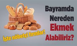 Kurban Bayramı Boyunca Nöbetçi Fırınlar Belli Oldu