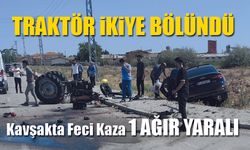 Traktör Kazası: 85 Yaşındaki Sürücü Ağır Yaralandı