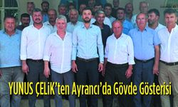 Yunus Çelik’ten Ayrancı’da Gövde Gösterisi